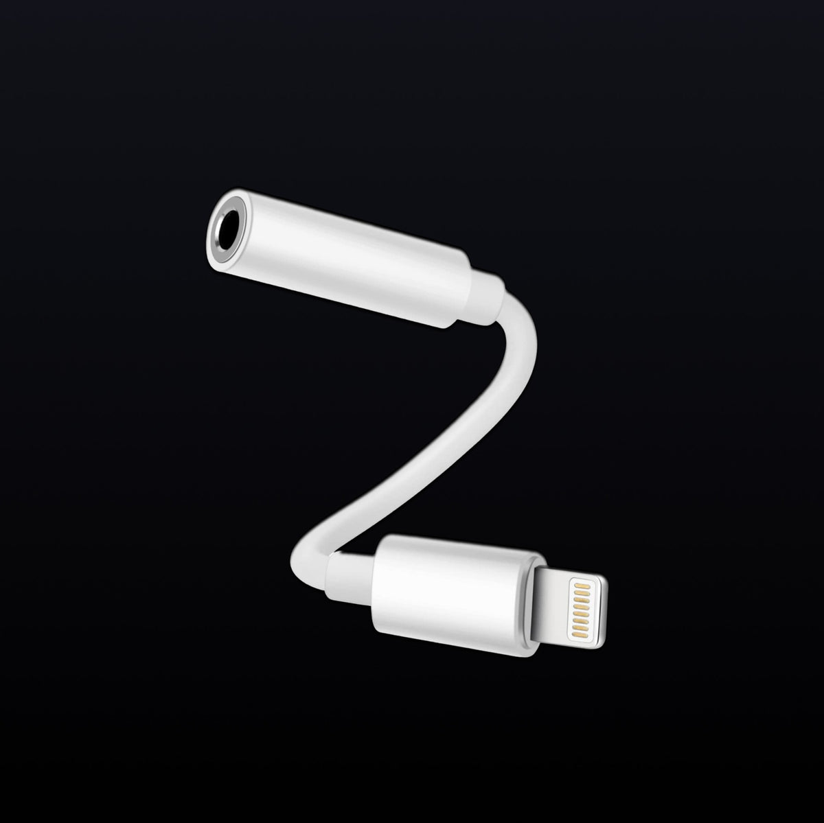 Lightning-naar-mini-jack-adapter
